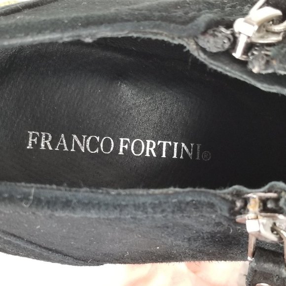 FRANCO FORTINI Womens Ankle Booties Sz 8《266》Oliver leather booties‎ - Picture 5 of 12